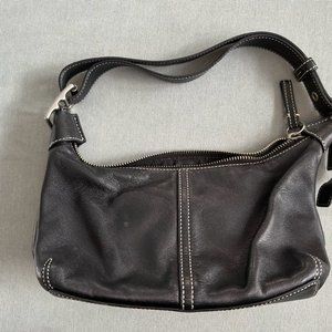 Coach Satchel Black Leather L043-9564